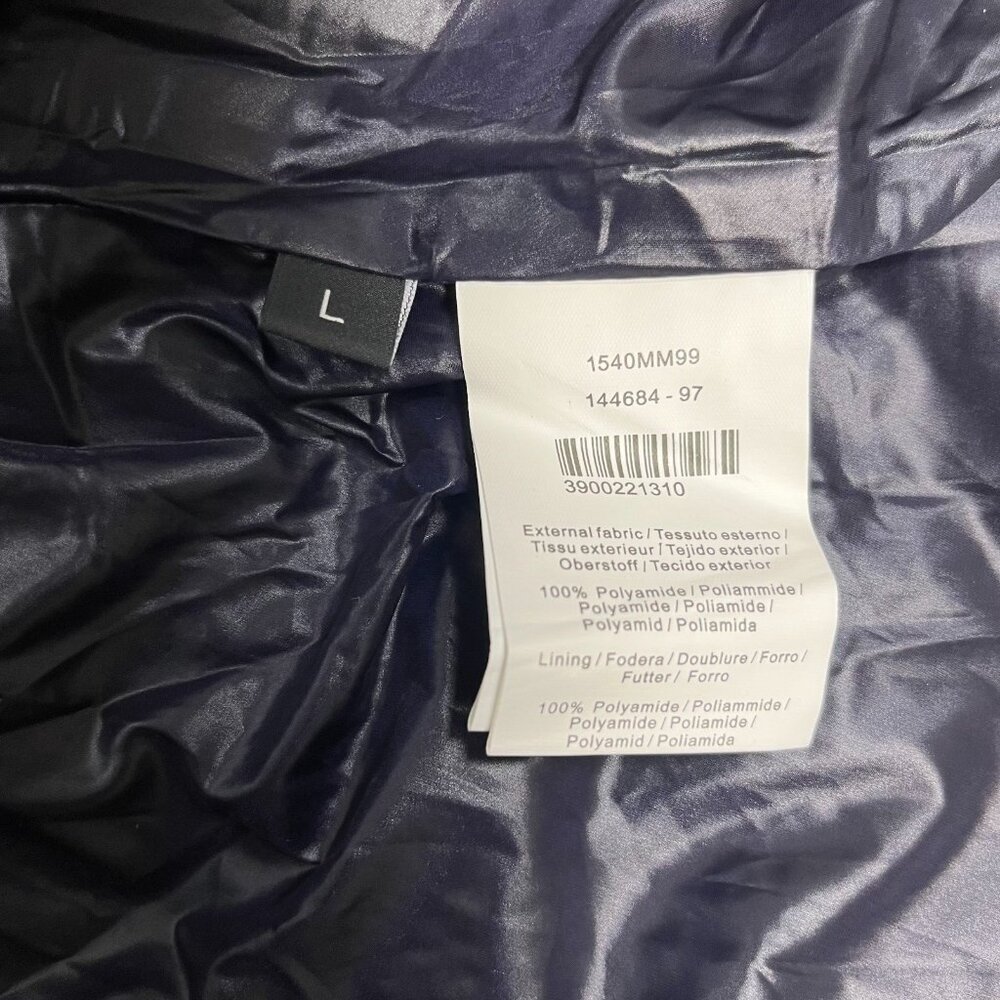 NWOT MSGM Women's Down Puffer Jacket Size L Three-Quarter Sleeve - Picture 12 of 16